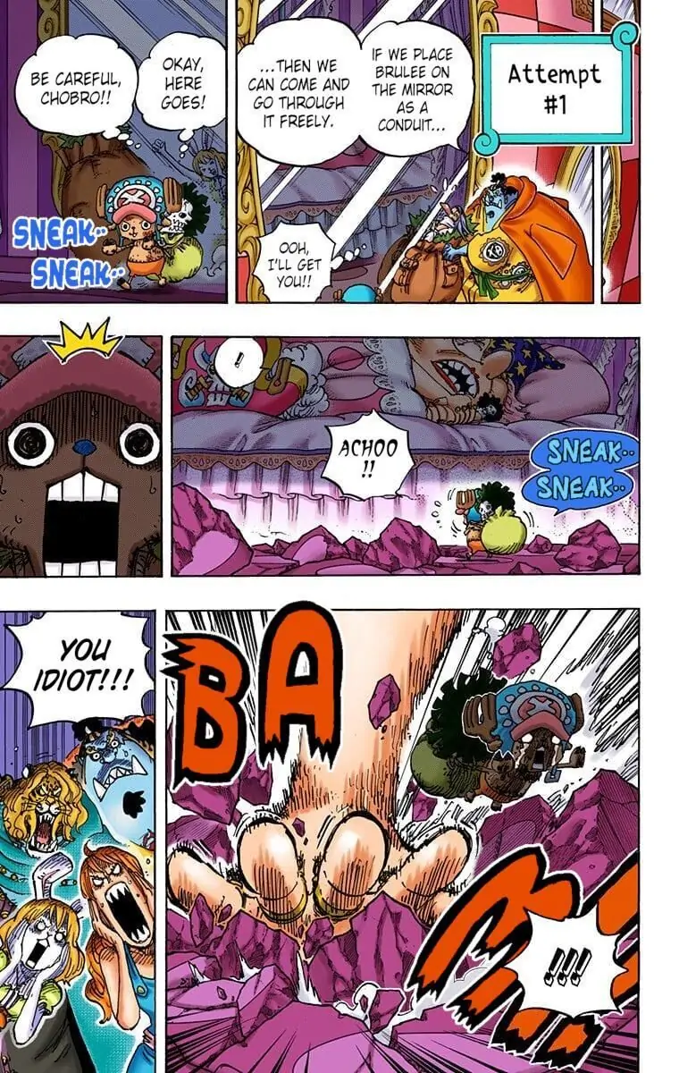 One Piece Digital Colored Chapter 855 image 08